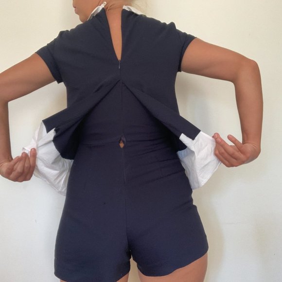Zara blue and white romper XS - Picture 11 of 11